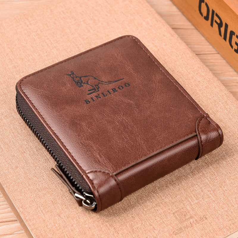 New Style Commuter Short Unisex Men's Wallet