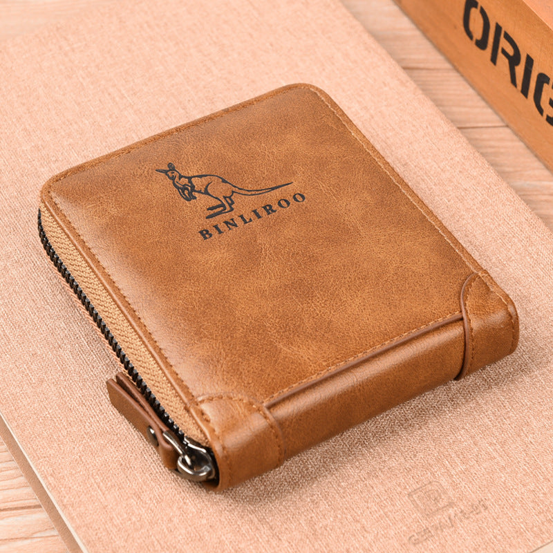 New Style Commuter Short Unisex Men's Wallet