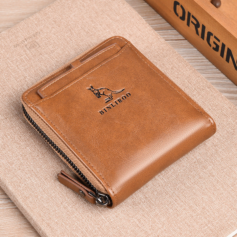 New Style Commuter Short Unisex Men's Wallet