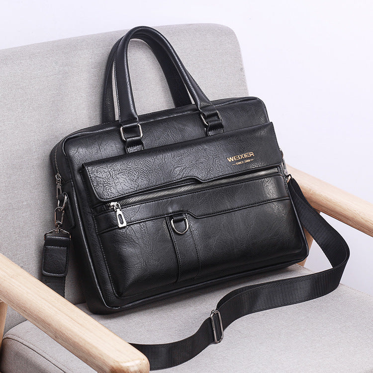 New retro men's briefcase