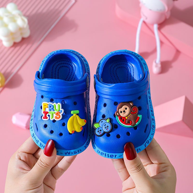 Kids Cartoon Cave Hole Sandals