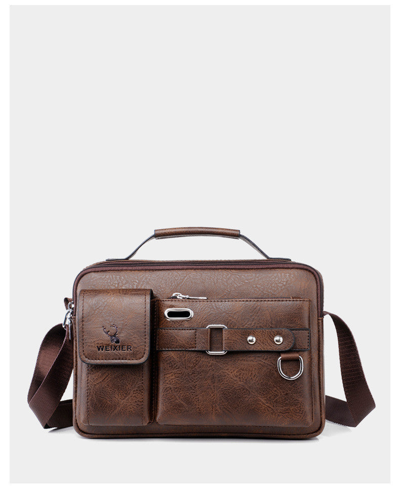 Men's Business Portable One Shoulder Messenger Bag